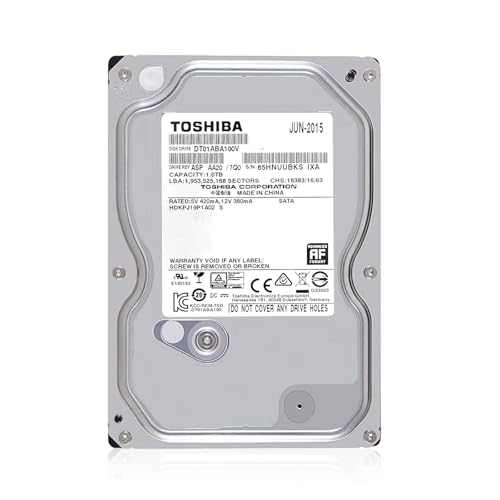 Amazon | 【整備済み品】 東芝 HDD 1TB, 3.5インチ 内蔵