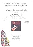  Bourrée 1 and 2 BWV1009: for guitar