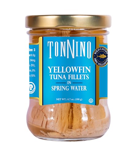 Tonnino Tuna Fillet in Water, 6.7 oz