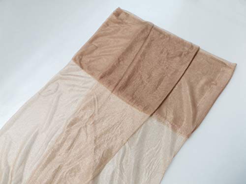 Image of TVRtyle Women's Multicolor Vintage 10D Thigh High See Through Non-stretch RHT Silk Stocking 928M