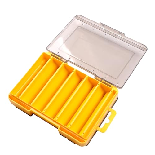 LFRXION Fishing Tackle Box Compartments Fishing Accessories Lures Hook Storage Case Double Side Fishing Tool Organizers Box