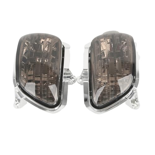 For ホンダ for ゴールドウイング 1800 GL1800 2001-2017 オートバイ用フロントターンシグナルレンズシェル(Smoke)