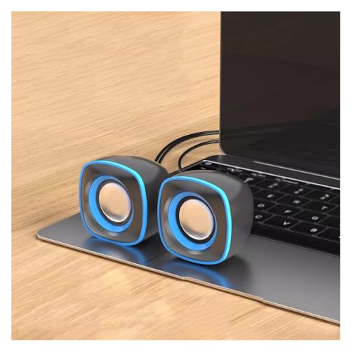 Haut-parleur filaire ordinateur avec petit caisson de basses portable de bureau