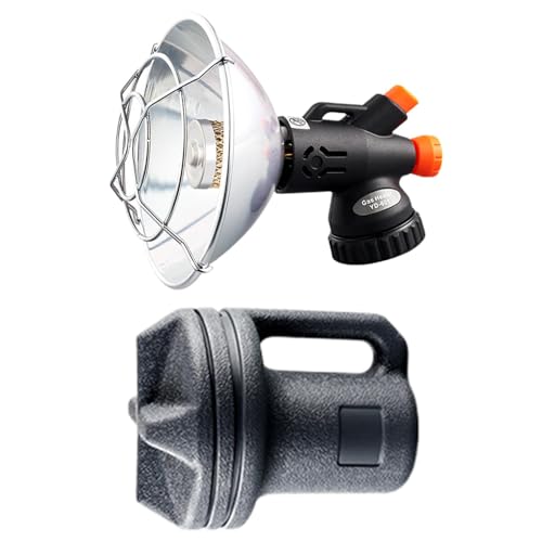 ycezw Calentador de propano portátil, calefacción de carpa para acampar | Calefacción segura de carpa - Calefacción exterior para acampar, calefacción para carrito de golf para pesca en hielo,