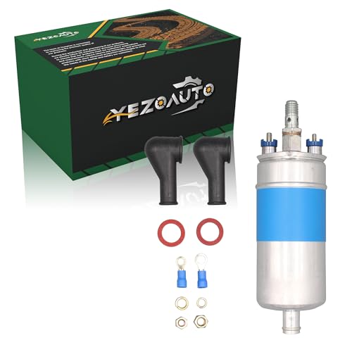 Yezoauto High Performance IN-LINE Fuel Pump for Mercedes-Benz 560SEL 5.6L 86-91 / 450SL 4.5L 76-80 / 560SL 6.0L 86-89 / W124 W126 W140 W202 R129 C124 C126 0580254950