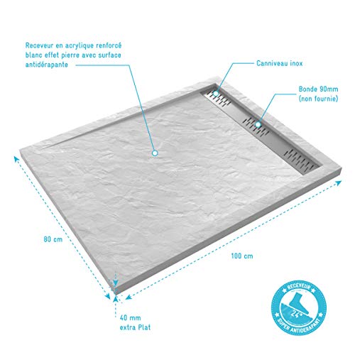 Plato de mesa Aurlane FAC610 color blanco para comedor 3