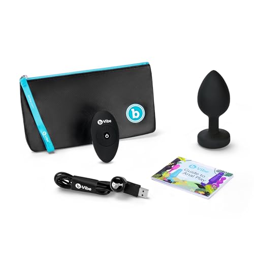 B-Vibe Plug Bijou Vibrant XXL Black