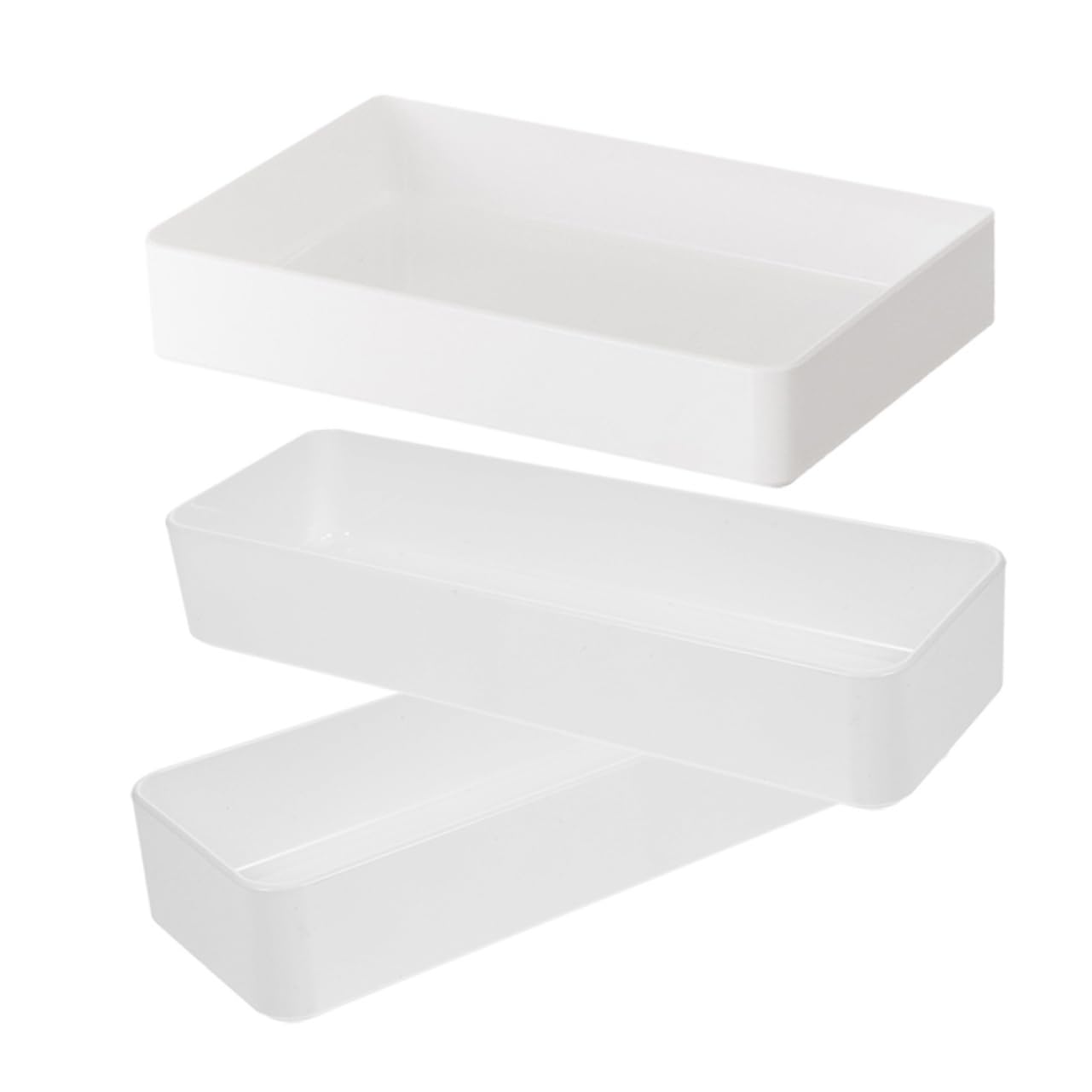 jojofuny 3stücke Schubladenorganizer für Besteck Besteckkasten aus Pet-material Platzsparendes Küchenorganizer Sortieren von Essstäbchen Löffeln und Messern Elegante