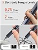 Electric Screwdriver Set, 80-in-1 Mini Electric Precision Screwdriver Cordless with 5 Torque Levels, Max 0.75N.m, 500mAh Battery, Small Power Screwdriver Kit for Laptop, Phone & Electronics Repair #2