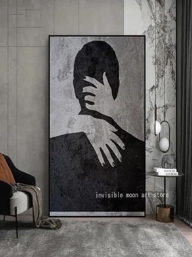 Peinture sur toile pour salon romantique : art moderne et élégant