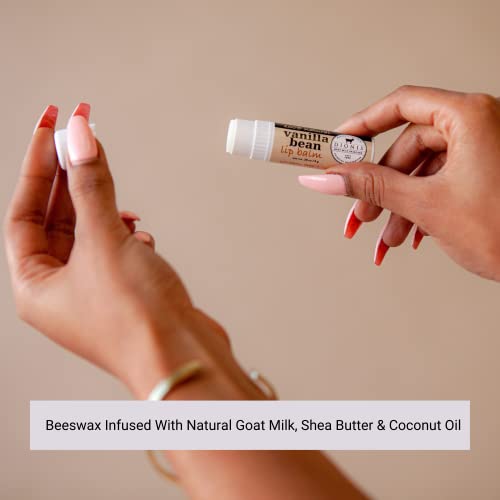 Dionis - Goat Milk Skincare Vanilla Bean Scented Hand Cream & Lip Balm Set (1 Oz And .28 Oz) - Made In The Usa - Cruelty-Free And Paraben-Free #TOP5