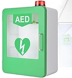 FUELIX Wandmontierter Aed-Defibrillator-Schrank, Wandschrank Mit Alarm, Notfallkoffer Und...