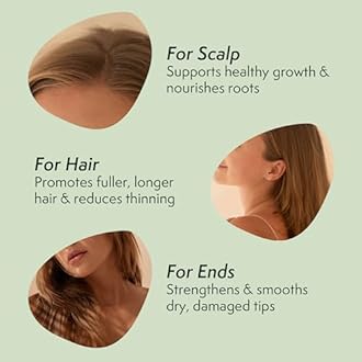 Nature Spell Rosemary Oil for Hair Growth, Pre-Diluted Scalp Oil, Stimulates Growth, Strengthens Dry and Damaged Strands, Nourishes Split Ends, Colour Safe, For All Hair Types, Vegan, 150 ml