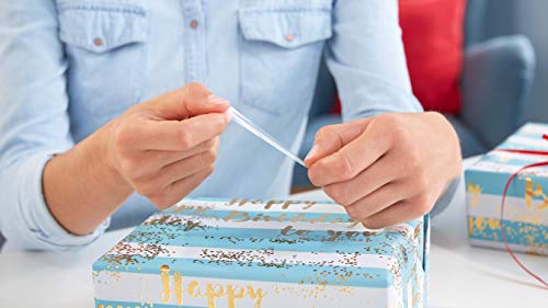 tesafilm transparent Self-Adhesive Tape - High Age and Tear-Resistance - Office Tape with Strong Adhesion, 33 m x 15 mm - Pack of 10