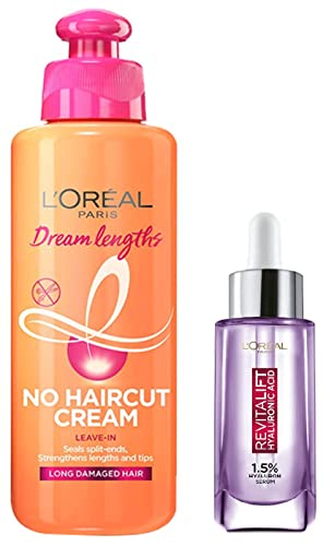 Image of L'Oreal Paris Leave-In Conditioner 200ml & L'Oreal Paris Revitalift Serum, 15ml