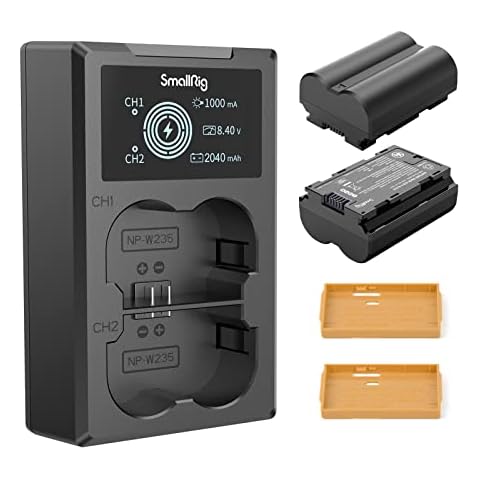 SmallRig NP-W235 Battery Charger Set for Fujifilm Cameras Cover