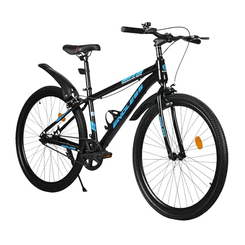 Endless High Carbon Steel 18 Frame 26 Wheels Mountain Bike for Adults| Linear Pull Brakes With Mud Gaurds Front and Back Adjustable Seat All Terrain Tyres of 2.135 MTB Cycle for Men & Women