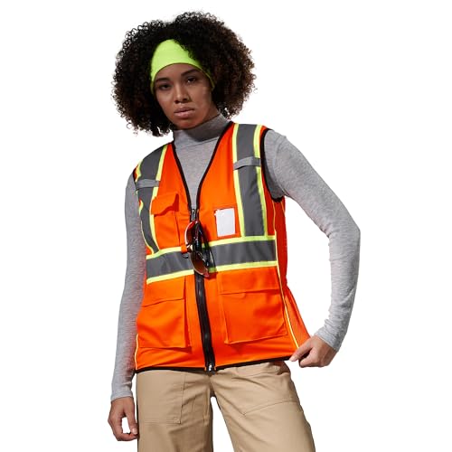 Image of AYKRM 11 color Ladies High Vis Reflective Safety Vest for Women