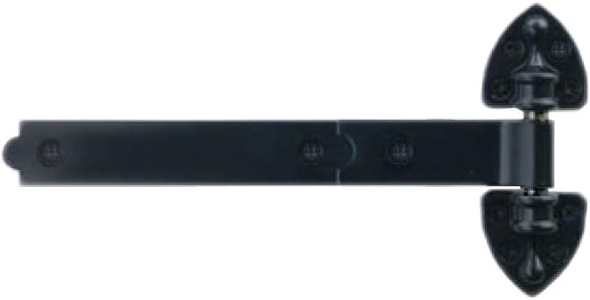Buy 2 get 3 18" Old Fashioned Heavy Duty Hinges (Black Polyester Powder Coat)