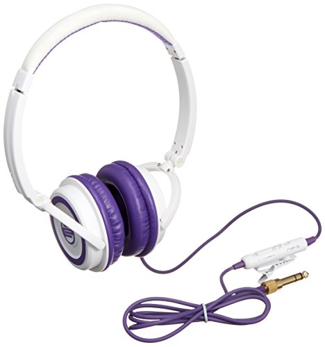 Reloop RHP-5 Purple Milk casque DJ pliable de qualité avec micro intégré