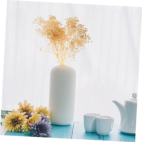 Ramo decorativo de gypsophila seca blanca 40g miniatura 5