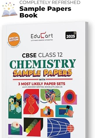 Educart CBSE Sample Question Papers Class 12 Chemistry Book (For 2025 Exam)