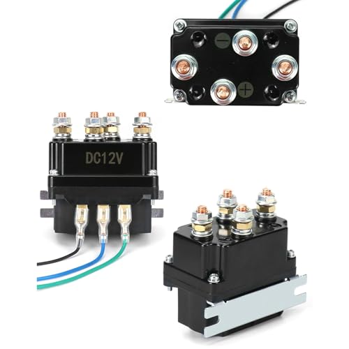 Relais solénoïde de treuil 12V 250A : évitez les pannes électriques de remorquage en 4x4