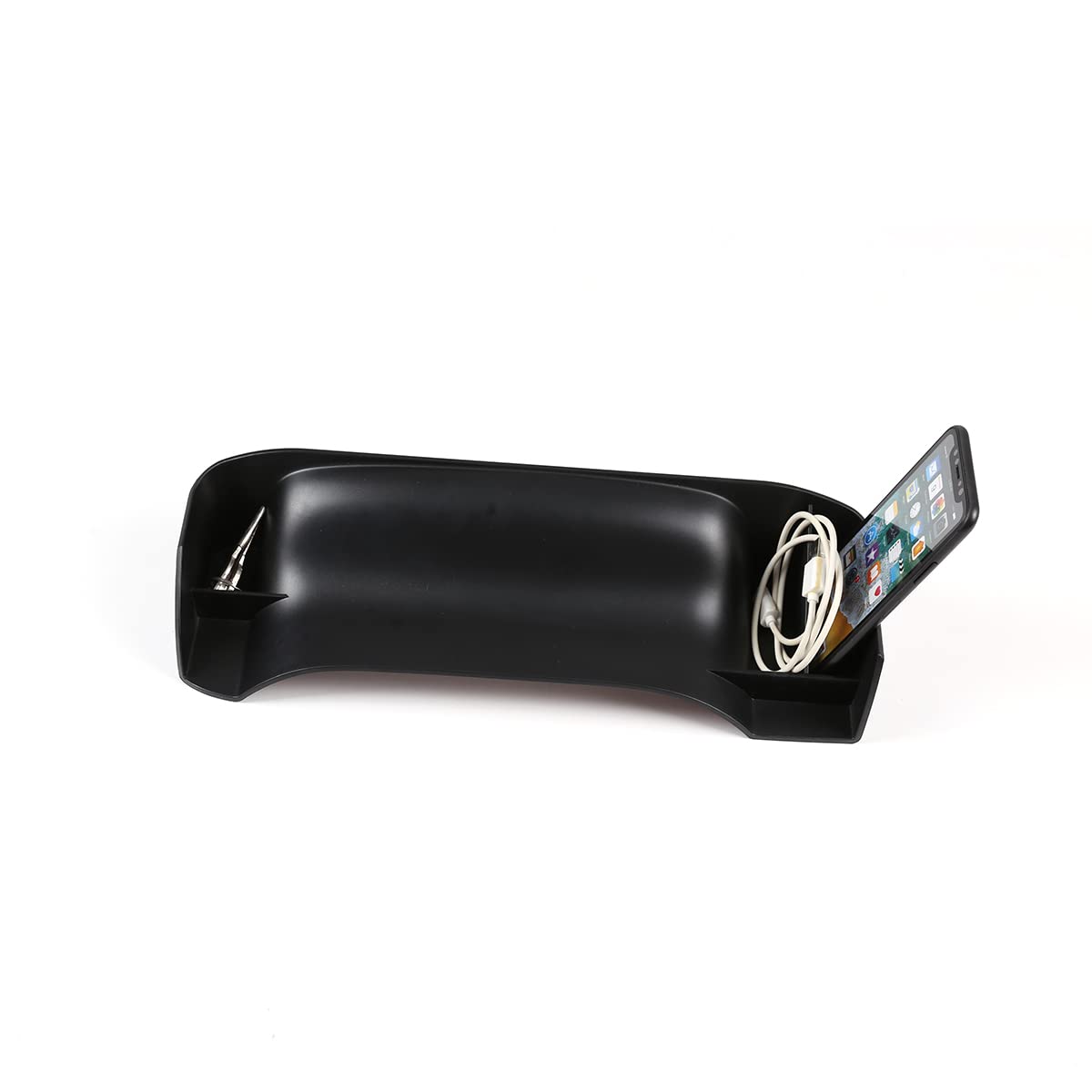 YIWANG Bracciolo Centrale in plastica ABS per Benz Smart 453 Fortwo Forfour 2015-2020 Vassoio portaoggetti per Console Centrale (Stile 2)