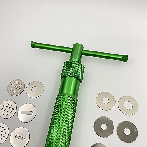 Termath Clay Extruder Gun Fondant Extruder With 20 Tips Sugar Paste Extruder Cake Decor Tools #TOP3