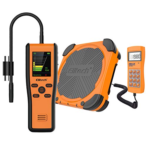 Elitech IR-200 Advanced Dual Sensor Refrigerant Leak Detector Freon Leak Detector + LMC-300A
