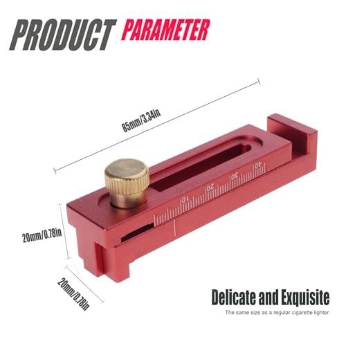 Calibrador de Espesor de Aleación de Aluminio para Carpintería miniatura 3