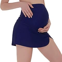 Navy Maternity Swim Skirt