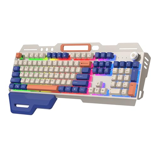 K90 USB JjJL[{[hƃ}EXA LED Cgt 104 L[Q[ItBX PC bvgbvRs[^Q[p