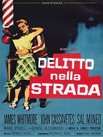 Crimen en las calles 1956 drama criminal clásico de Don Siegel en edición importada de Italia