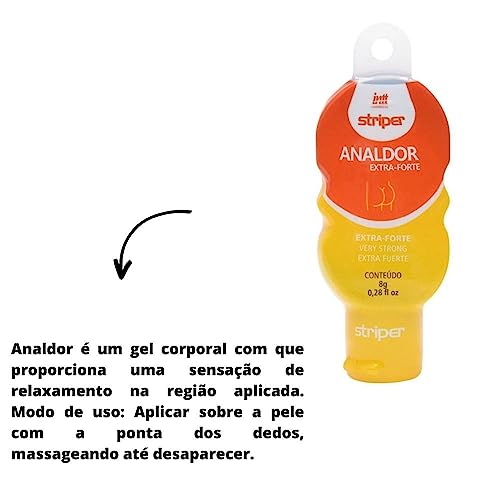 Gel Dessensibilizante Stripper Analdor Extra-Forte 8G Intt