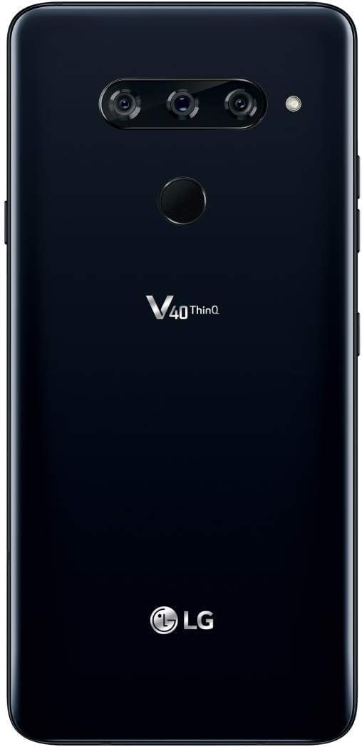 LG V40 ThinQ - 6.4In Screen - 64GB - Verizon - Black (Renewed)