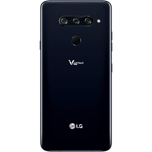 LG V40 ThinQ - 6.4In Screen - 64GB - Verizon - Black (Renewed)