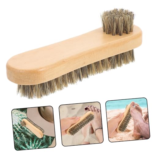 Generic Sand Brush Scooper Sand Brush for Beach Toya Beach Bag Beach Accessories Sand Beach Bat and Beach Volleyball Para Sand Pit Mats Net Rake Cleaning Birch Khaki - Image 7