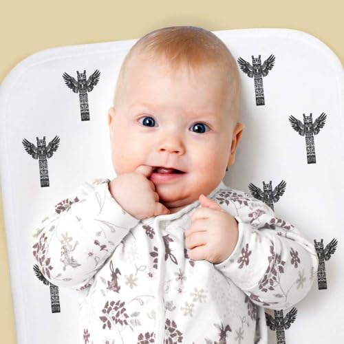 Azeeda 'Tribal Totem Pole ' Baby Burp/Wash Cloth (BC00031155)2