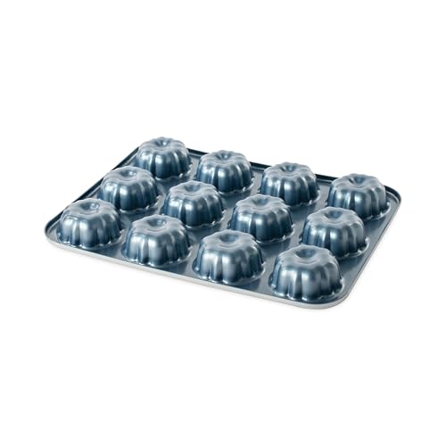 Comparison: Best Mini Bundt Cake Pan 4 Nordic Ware Formed Mini Bundt, 12 Cavity Cupcake, Twilight Blue