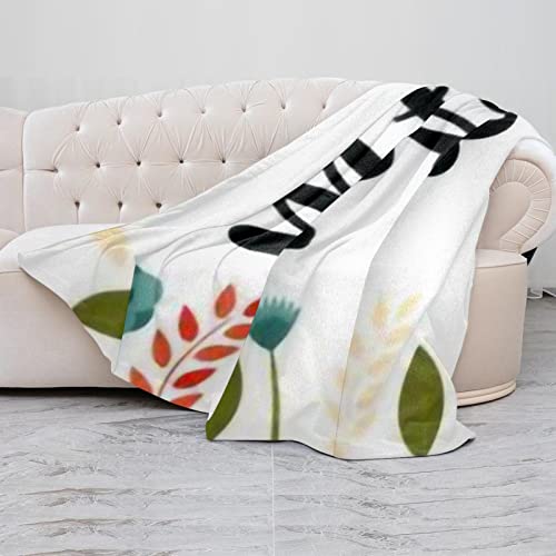 Couverture Polaire Douceur Luxe | Plaid Fleurs de Haute Qualité - 5