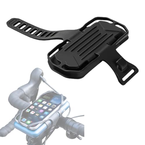 NELboNs Bike Phone Mount with Power Bank Holder