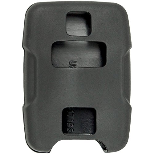 Keyless2Go Replacement for New Silicone Cover Protective Case for Select GM Remote Key Fobs M3N32337100 - Black