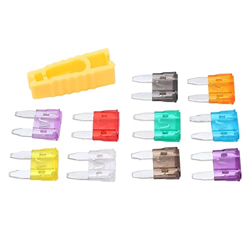 Kit automotriz de 120 piezas, fusibles 2A a 35A miniatura 4