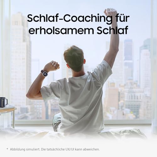 Samsung Galaxy Watch8 Classic Smartwatch, Fitness-Uhr und Fitness Tracker, Hybrid Band und Wearable Display, Drehbare Lünette… – Ansicht 6