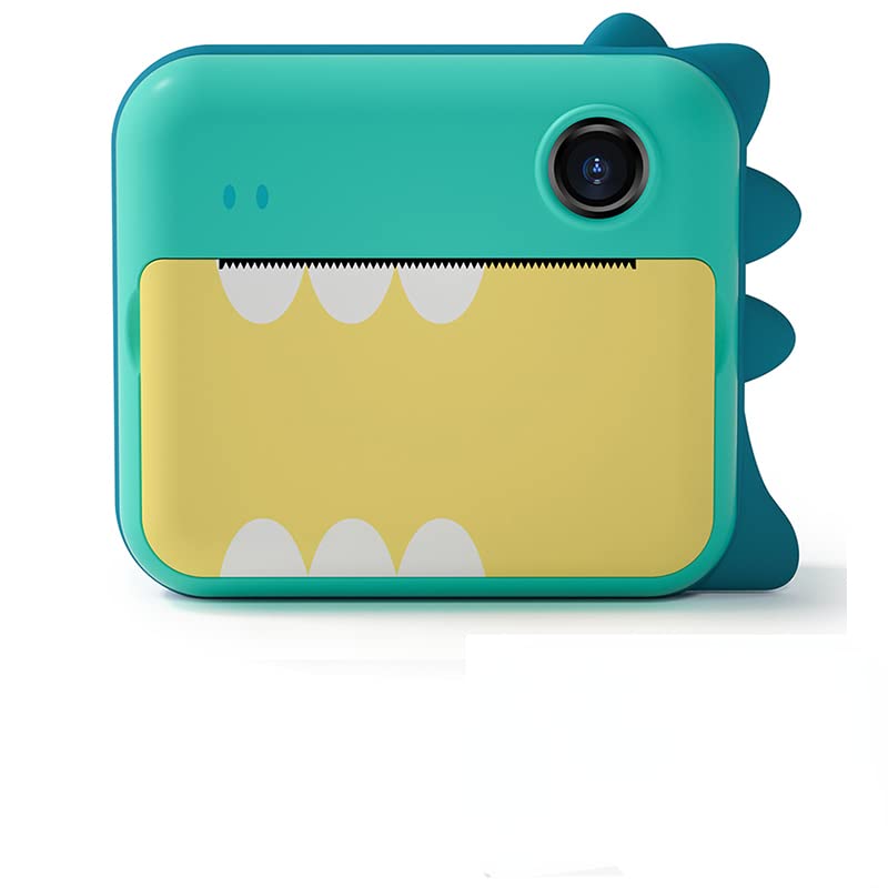 Generic Instant Camera Children Camera Kids Printer Compatible with Birthday Compatible with Photo Video Digital Child Camera with Printing Paper