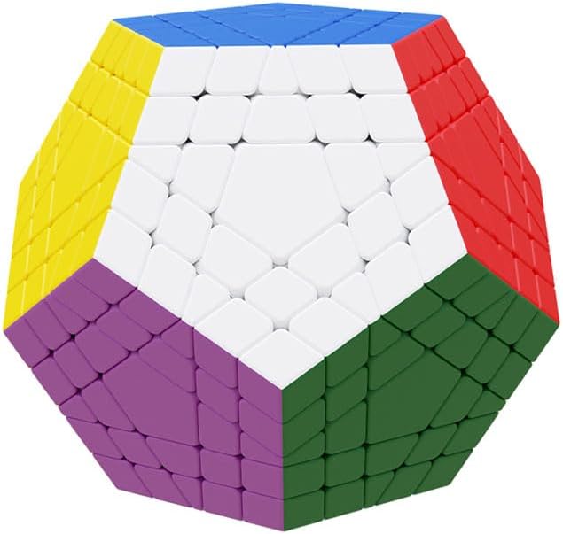 Gigaminx Stickerless 12 Sided Cube Megaminx 5x5 Speed Cub