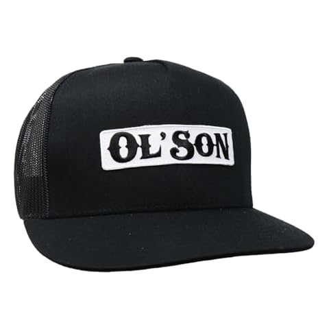 Rodeo Time Ol' Son Patch Black Mesh Flatbill Cover