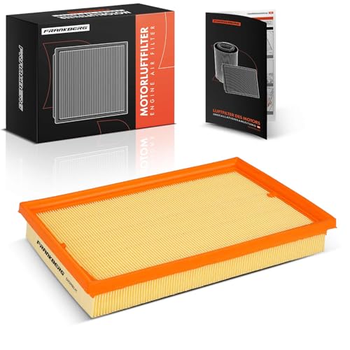Frankberg Engine Air Filter Compatible with Ibiza III 6L1 Leon 1M1 Toledo II 1M2 Fabia I 6Y2 Octavi.a II 1Z3 Bor.a 1J2 Cadd.y III MPV 2CB 2CJ 2KB 2KJ Golf IV 1J1 Replace# 036198620