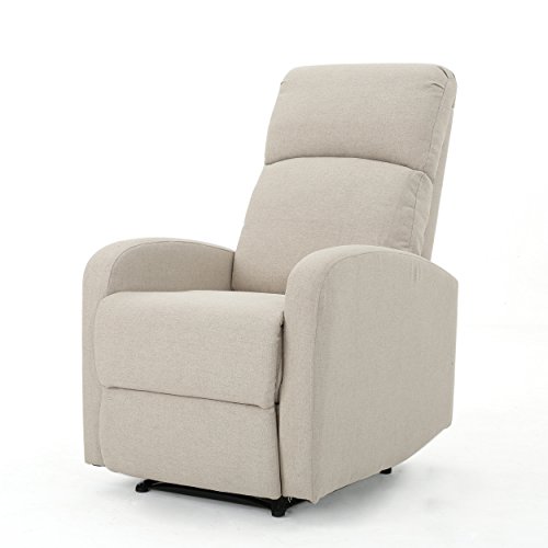 Gdfstudio Giovanni Class Fabric Recliner (Wheat) #TOP12